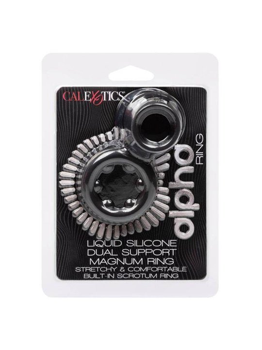 California Exotics - Alpha Dual Magnum Ring Black