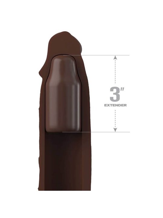 Fantasy X- Tensions - Pipedreams Extension W Strap 17,78 CM Brown