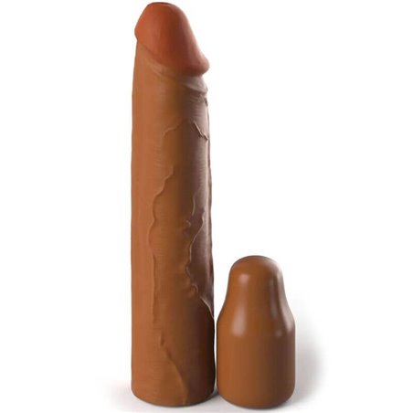 Fantasy X- Tensions - Pipedreams Sleeve 20,32 CM + 5,00 CM Inch Plug Caramel