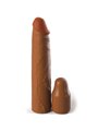 Fantasy X- Tensions - Pipedreams Sleeve 20,32 CM + 5,00 CM Inch Plug Caramel