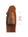 Fantasy X- Tensions - Pipedreams Sleeve 20,32 CM + 5,00 CM Inch Plug Caramel