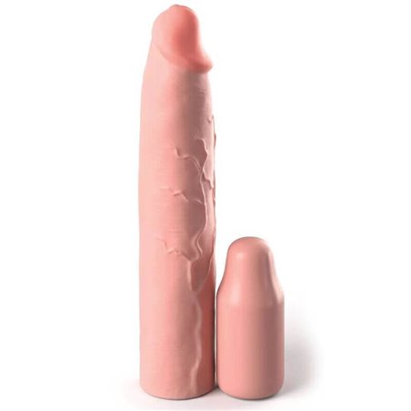 Fantasy X-Tensions - Guaina Fallica Sleeve 9 Inch + 3 Inch Plug