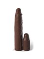 Fantasy X- Tensions - Pipedreams Sleeve 22,86 CM + 7,62 CM Plug Brown