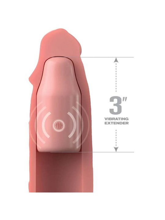 Fantasy X- Tensions - Pipedreams Sleeve 22,86 CM + 7,62 CM Plug Remote Skin