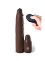 Fantasy X- Tensions - Pipedreams Sleeve 22,86 CM + 7,62 CM Plug Remote Brown