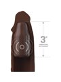 Fantasy X- Tensions - Pipedreams Sleeve 22,86 CM + 7,62 CM Plug Remote Brown