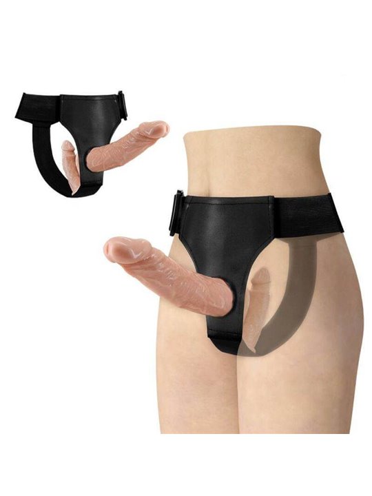 Baile Ultra - Dildo Strap-On con Imbracatura per Doppia Penetrazione