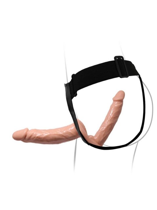 Baile Ultra - Dildo Strap-On con Imbracatura per Doppia Penetrazione