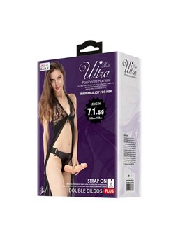 Baile Ultra - Dildo Strap-On con Imbracatura per Doppia Penetrazione