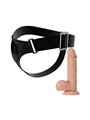 Pretty Love - Harness Briefs Universal Harness with Dildo Jerry 21.8 CM Natural