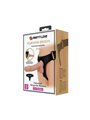 Pretty Love - Harness Briefs Universal Harness with Dildo Jerry 21.8 CM Natural