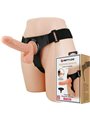 Pretty Love - Harness Briefs Universal Harness With Dildo Tom 20 CM Natural