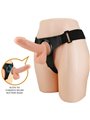 Pretty Love - Harness Briefs Universal Harness With Dildo Tom 20 CM Natural