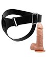 Pretty Love - Harness Briefs Universal Harness With Dildo Tom 20 CM Natural