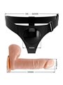 Pretty Love - Harness Briefs Universal Harness With Dildo Tom 20 CM Natural