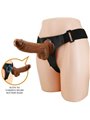 Pretty Love - Harness Briefs Universal Harness With Dildo Micheal 20 CM Black