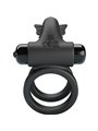 Pretty Love - Double Ring Vibrator With Black Stimulator
