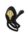 Zalo - Bayek Vibrating Couples Ring Black