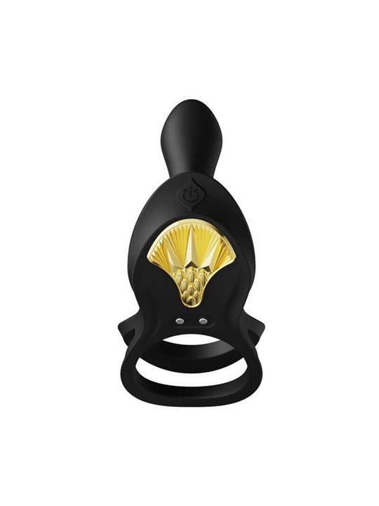 Zalo - Bayek Vibrating Couples Ring Black