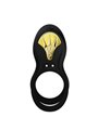 Zalo - Bayek Vibrating Couples Ring Black