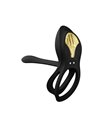 Zalo - Bayek Vibrating Couples Ring Black