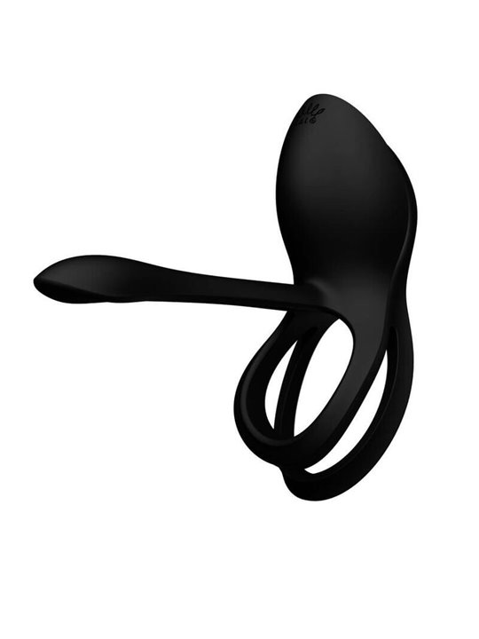 Zalo - Bayek Vibrating Couples Ring Black