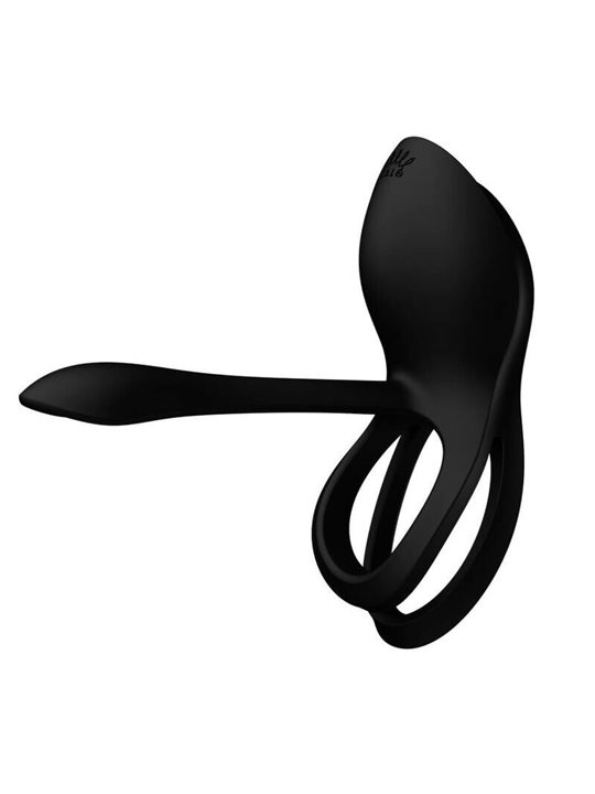 Zalo - Bayek Vibrating Couples Ring Black