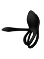 Zalo - Bayek Vibrating Couples Ring Black