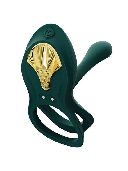 Zalo - Bayek Vibrating Couples Ring GReen