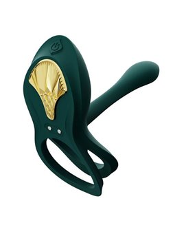 Zalo - Bayek Vibrating Couples Ring GReen