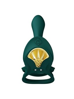 Zalo - Bayek Vibrating Couples Ring GReen