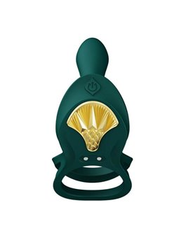 Zalo - Bayek Vibrating Couples Ring GReen