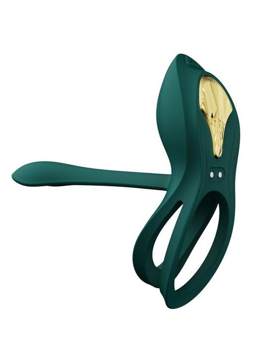 Zalo - Bayek Vibrating Couples Ring GReen
