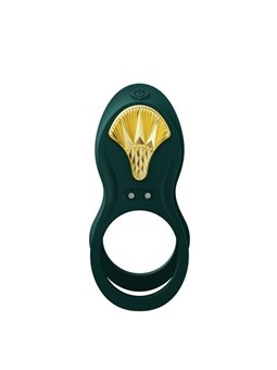 Zalo - Bayek Vibrating Couples Ring GReen