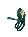 Zalo - Bayek Vibrating Couples Ring GReen