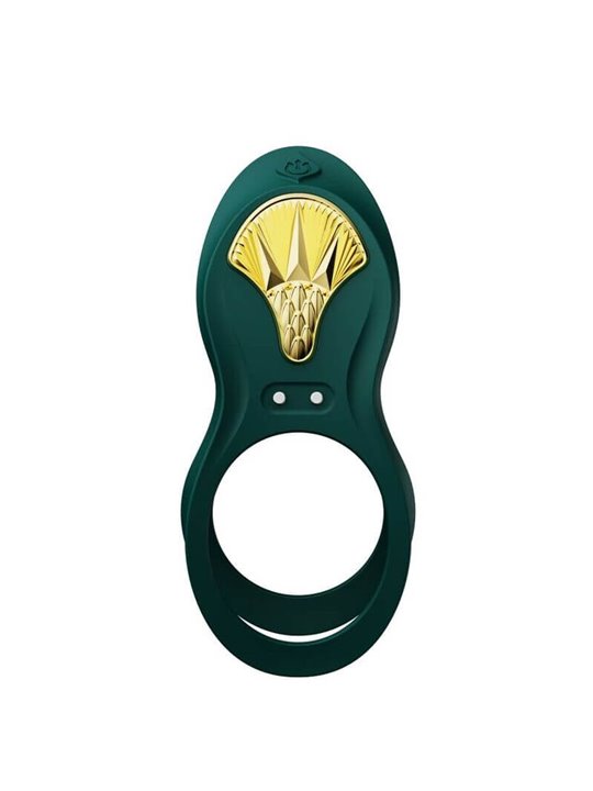 Zalo - Bayek Vibrating Couples Ring GReen