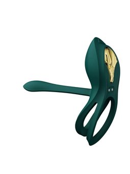 Zalo - Bayek Vibrating Couples Ring GReen
