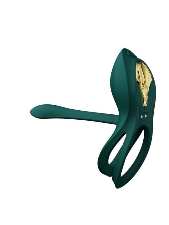 Zalo - Bayek Vibrating Couples Ring GReen
