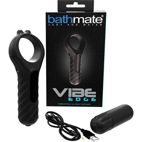 Bathmate Vibe Edge - Anello Fallico Vibrante per la Stimolazione del Glande