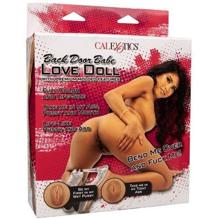CalExotics Back Door Babe Love Doll - Bambola Gonfiabile Vagina e Ano Realistici