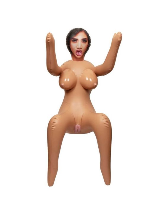 CalExotics Back Door Babe Love Doll - Bambola Gonfiabile Vagina e Ano Realistici