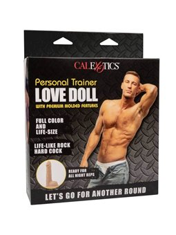 CalExotics Personal Trainer Love Doll - Bambolotto Gonfiabile a Grandezza Naturale
