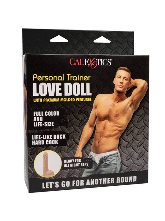 CalExotics Personal Trainer Love Doll - Bambolotto Gonfiabile a Grandezza Naturale