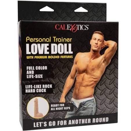 CalExotics Personal Trainer Love Doll - Bambolotto Gonfiabile a Grandezza Naturale