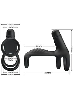 Pretty Love - Stretchy Soft Silicone Extension Sleeve