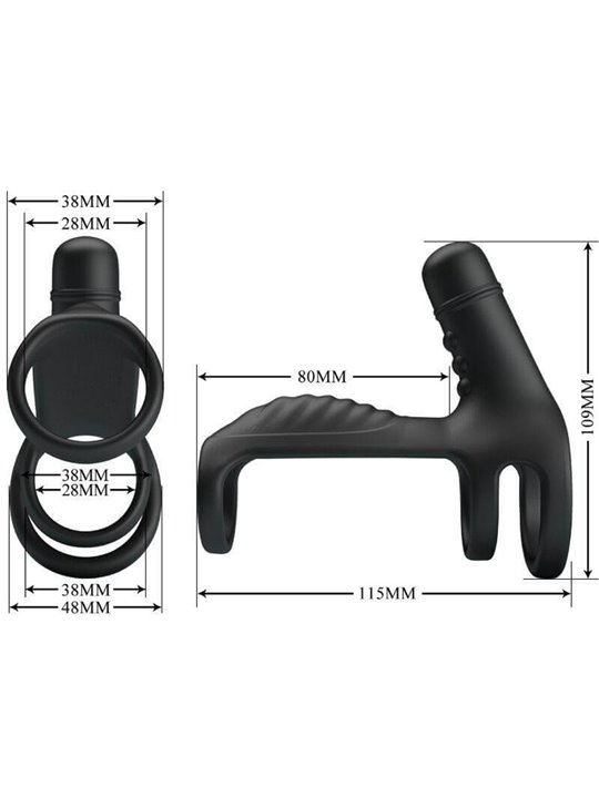 Pretty Love - Stretchy Soft Silicone Extension Sleeve