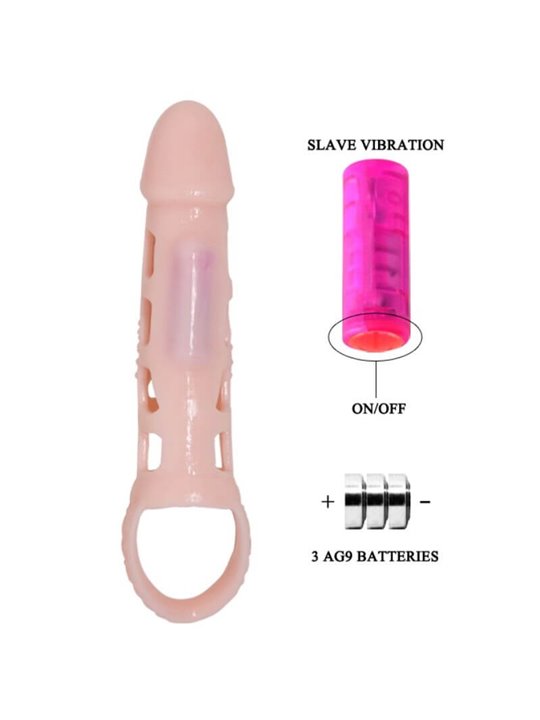 Pretty Love - Harrison Penis Extender Cover with Vibration and Strap 13.5 CM