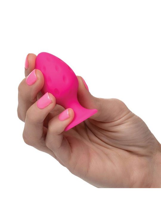 California Exotic - Plug Anale Rosa 2 PZ Cheeky Buttplug