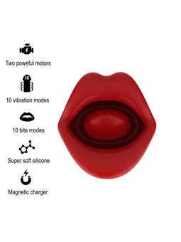 Mia - Sicilia Double Pleasure Vibrating + Biting