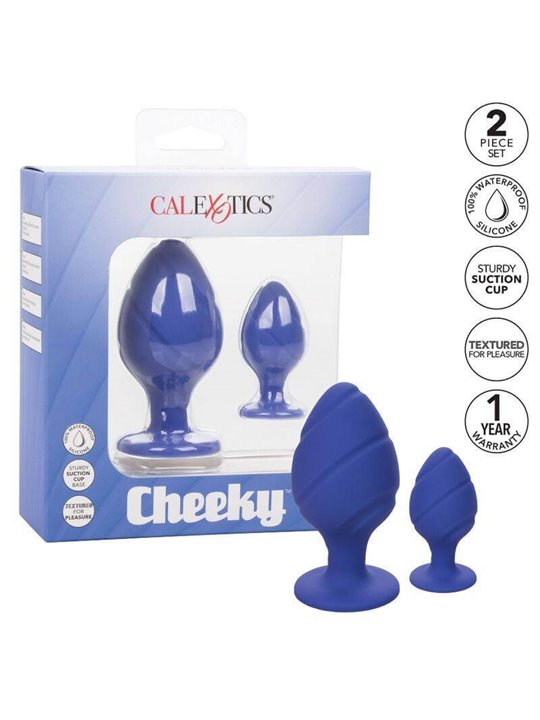 California Exotics - Cheeky Buttplug Purple